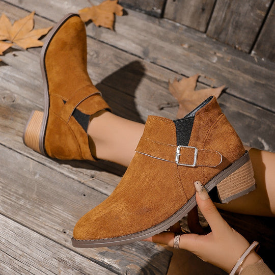 Damen Stilvolle Ankle Boots R&B