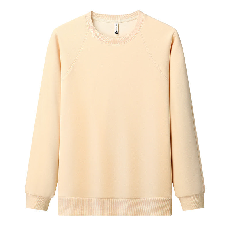 Damen lässiger Sweatshirt mit klassischem Rundhalsausschnitt und modernen Raglanärmeln R&B