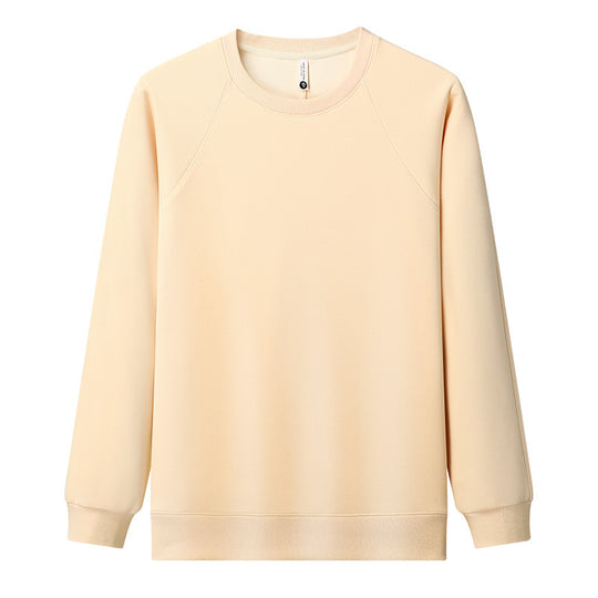 Damen lässiger Sweatshirt mit klassischem Rundhalsausschnitt und modernen Raglanärmeln R&B