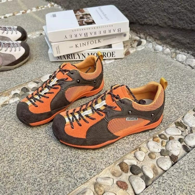 Damen modische Freizeitschuhe mit atmungsaktiver Mesh-Oberfläche und rutschfester Sohle R&B