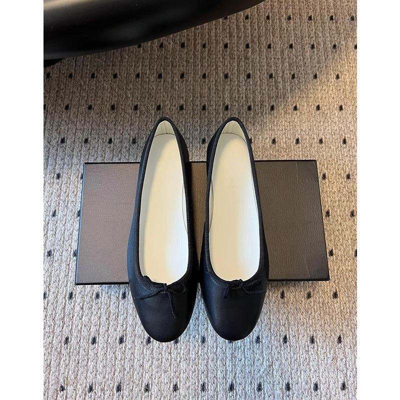 Damen Ballerinas mit raffiniertem Schleifen-Detail und komfortablem Fußbett R&B