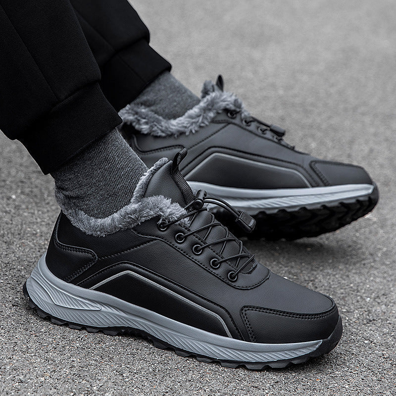 Damen Winterliche Trekking Sneakers mit rutschfester Sohle und isolierendem Warmfutter R&B
