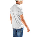 Herren Poloshirt mit modischem Kragen und praktischer Brusttasche