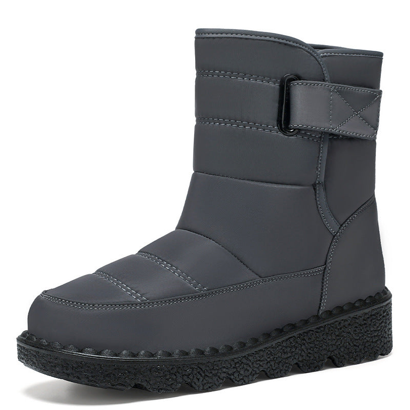 Damen Isolierte Winterstiefel mit praktischem Klettverschluss R&B