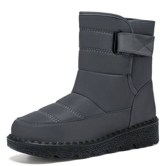 Damen Isolierte Winterstiefel mit praktischem Klettverschluss R&B
