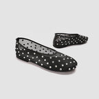 Damen Ballerinas mit modischem Strassdesign R&B