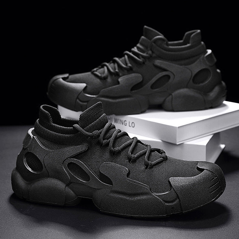Damen Sportliche High-Performance Sneakers mit atmungsaktiver Strickoberfläche R&B
