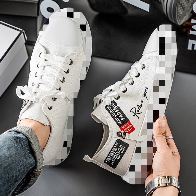 Damen Canvas Sneakers mit elastischem Obermaterial und komfortabler Sohle R&B