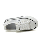 Damen Premium Plateau Sneakers mit atmungsaktivem Obermaterial R&B