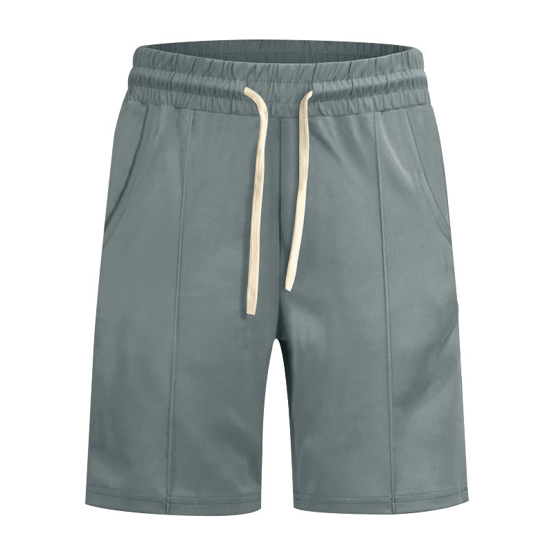 Herren nan kurze Freizeithose aus Baumwollmischung mit elastischem Bund und Kordelzug R&B
