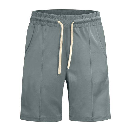 Herren nan kurze Freizeithose aus Baumwollmischung mit elastischem Bund und Kordelzug R&B