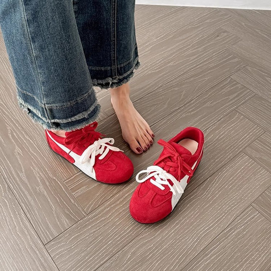 Damen Sportliche Freizeitsneaker mit atmungsaktivem Obermaterial und bequemer Dämpfung R&B