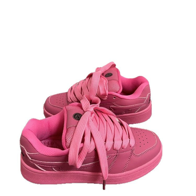 Damen Sportsneaker mit trendigem Design und elastischen Schnürsenkeln