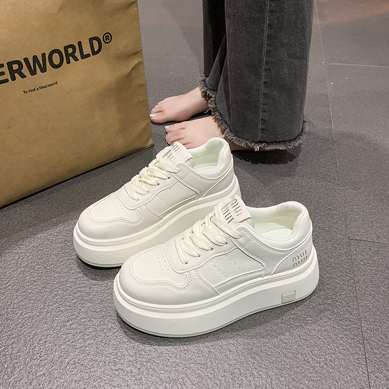Damen Plateau-Sneaker mit ergonomischer Sohle und atmungsaktivem Obermaterial R&B