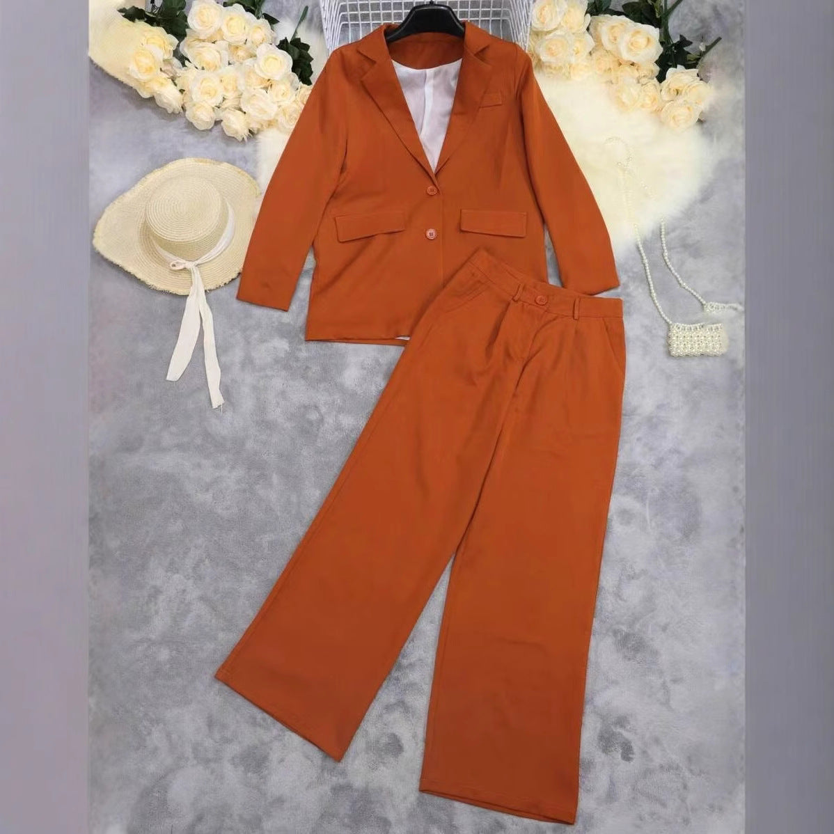 Damen Eleganter Zweiteiler im Business-Look R&B