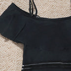 Damen Off-Shoulder Badeanzug R&B
