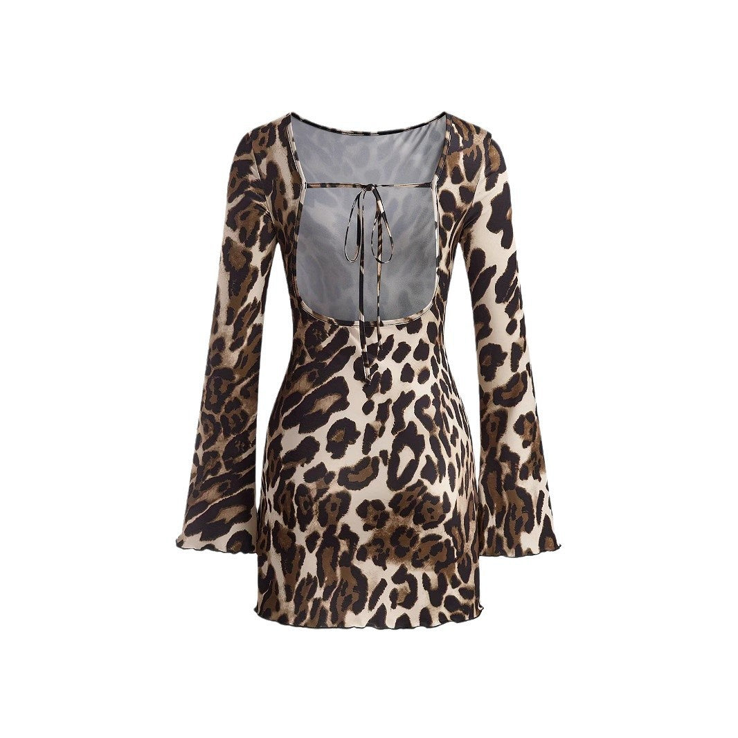 Damen Minikleid im angesagten Leopardenmuster R&B