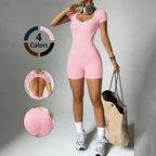 Damen Sportanzug mit figurbetonendem Schnitt und atmungsaktivem Material R&B