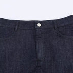 Damen Jeansrock mit eleganter Spitze und Knopfdetails R&B