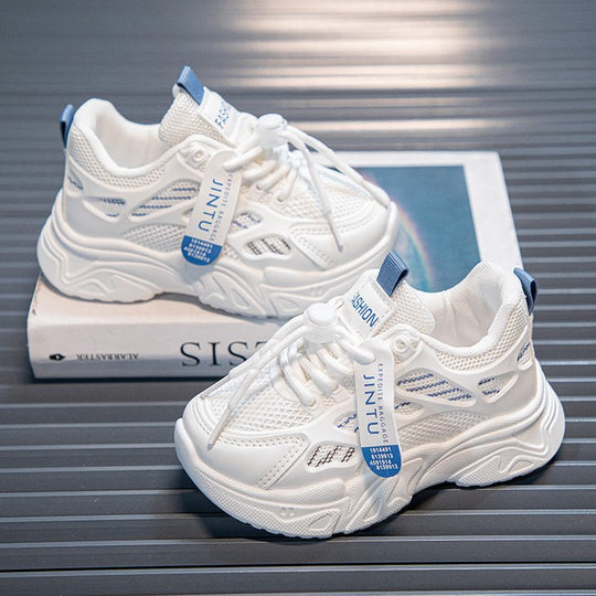 Damen Sneakers im modernen Sport-Look mit atmungsaktiven Mesh-Einsätzen und komfortabler Dämpfung R&B