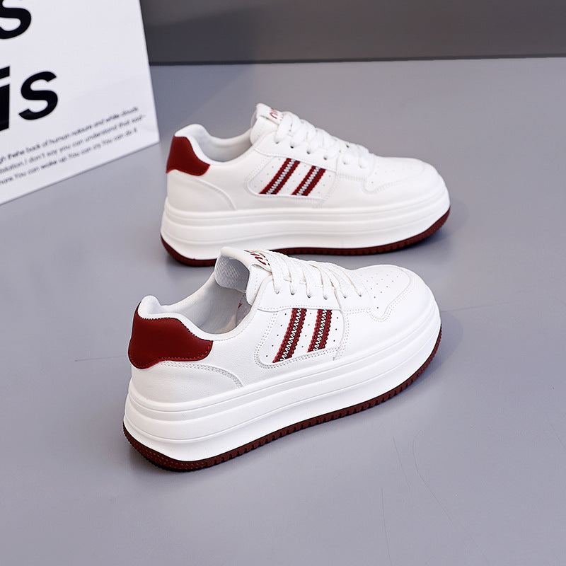 Damen Plattform Sneakers mit trendigem Design und stabiler Profilsohle R&B