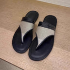 Damen bequeme Zehensteg-Sandalen mit ergonomischem Fußbett R&B