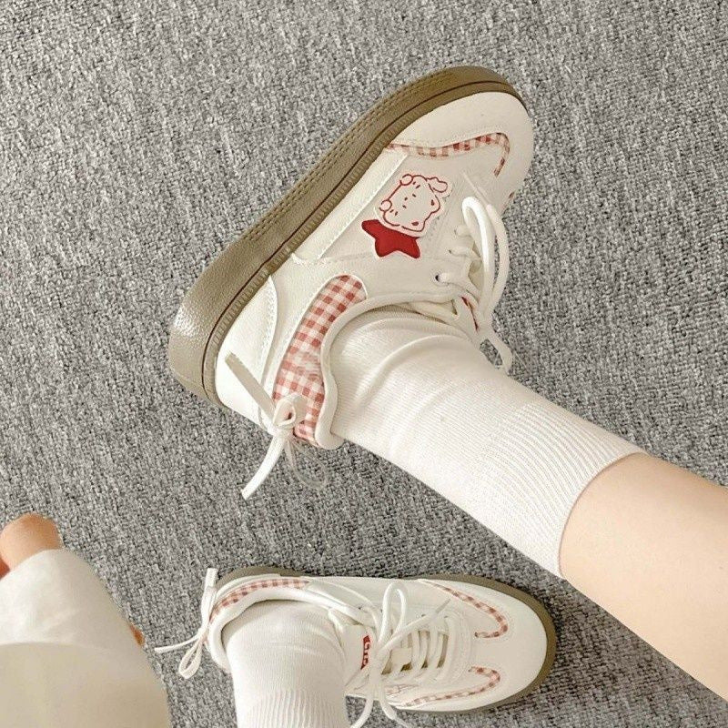 Damen Trendige Sneakers mit sportlich-elegantem Design und bequemer Sohle