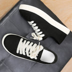 Damen Baumwoll-Sneaker mit natürlichem Obermaterial und rutschfester Sohle R&B