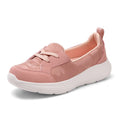 Damen Slip-On Freizeitschuhe mit atmungsaktivem Obermaterial und dämpfender Sohle