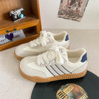 Damen Sneakers im sportlichen Retro-Stil mit atmungsaktiver Obermaterialstruktur und rutschfester Sohle R&B