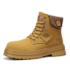Damen Winterstiefel mit doppeltem Knopfverschluss und gepolstertem Kragen R&B