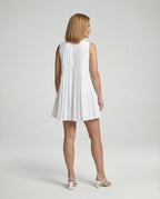 Damen Freizeitkleid ärmellos mit Plissee