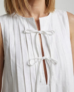 Damen Freizeitkleid ärmellos mit Plissee