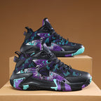 Damen Sportliche Basketball Sneakers mit atmungsaktivem Obermaterial und dämpfender Sohle R&B