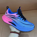 Damen Hochleistungs-Laufschuhe mit atmungsaktiver Oberflächenstruktur und flexibler Dämpfungstechnologie