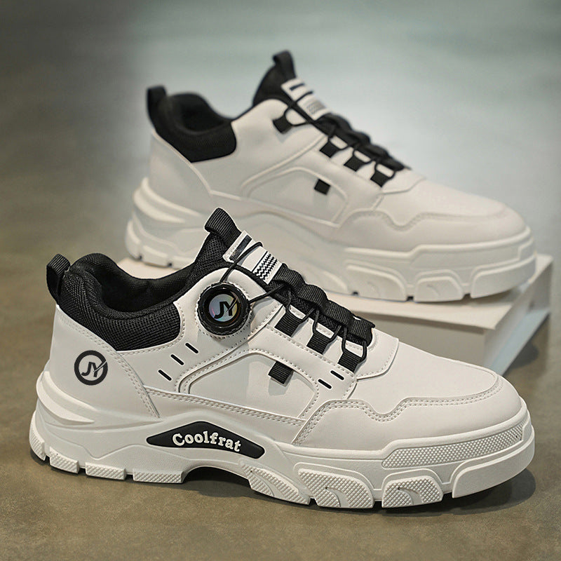 Damen Sportliche Sneaker mit innovativer Schnürtechnologie und robustem Sohlenprofil