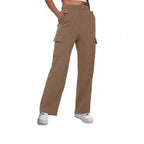 Damen Cargo-Hose mit weitem Bein und praktischen Seitentaschen R&B