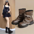 Damen Stiefeletten mit modischem Design und komfortabler Sohle R&B