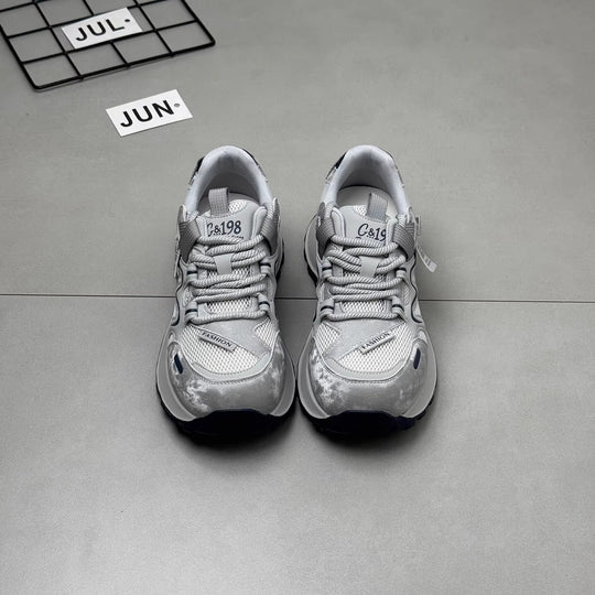 Damen Sportliche Sneakers mit hohem Tragekomfort und atmungsaktiver Obermaterialkombination R&B