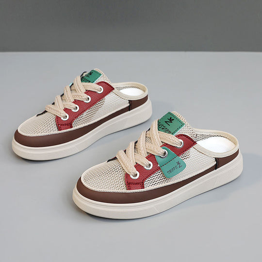 Damen Slip-On Sneakers mit luftdurchlässigem Obermaterial und flexibel rutschfester Sohle R&B