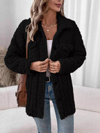 Damen Strickjacke mit strukturierter Oberfläche R&B