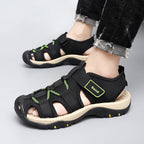 Damen Sportliche Freizeitsandalen mit rutschfester Sohle und verstellbaren Riemen R&B