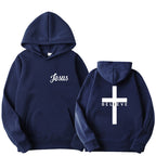 Damen Kapuzenpullover mit motivierendem Glaubensdesign und bequemer Passform