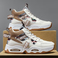 Damen Sportliche High-Top Sneaker mit grafischen Designelementen R&B