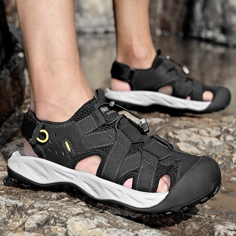 Damen Sportliche Outdoor-Sandalen mit effektivem Fersenhalt und rutschfester Sohle R&B