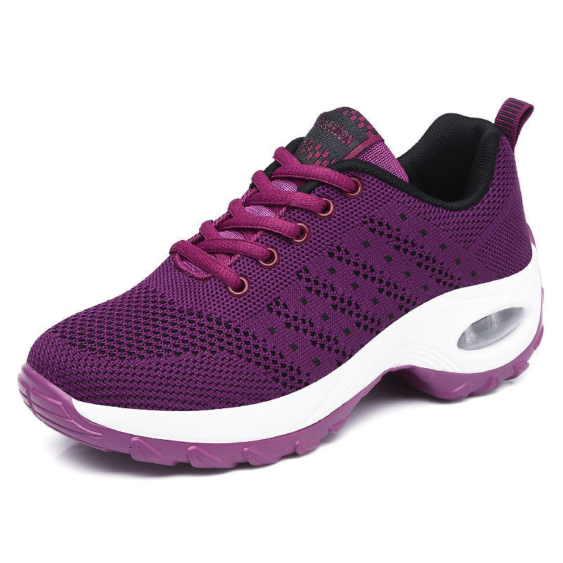 Damen Atmungsaktive Leichtgewicht Sneakers mit stoßdämpfender Sohle R&B