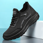 Damen Atmungsaktive Sneakers mit flexiblem Obermaterial und rutschfester Sohle