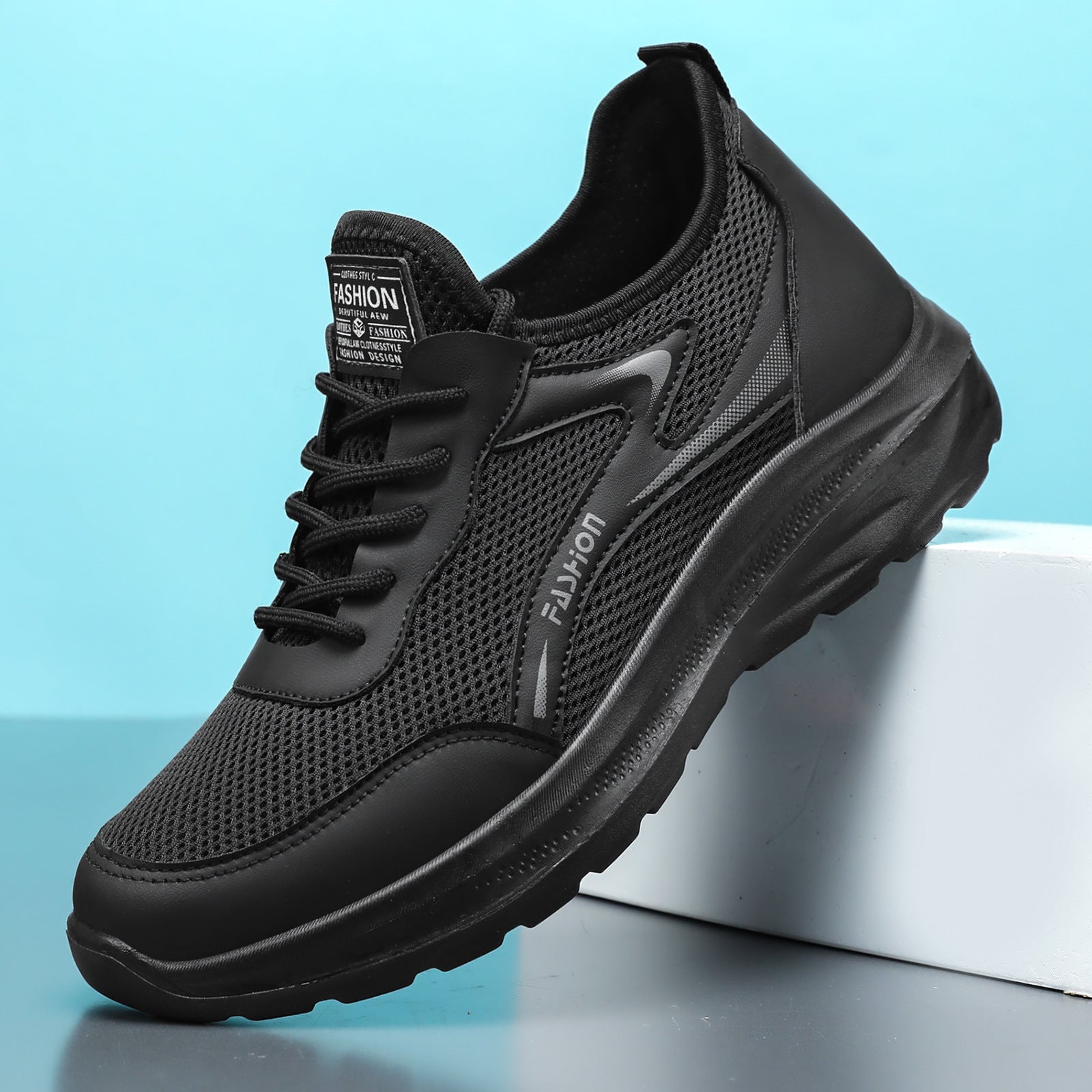 Damen Atmungsaktive Sneakers mit flexiblem Obermaterial und rutschfester Sohle