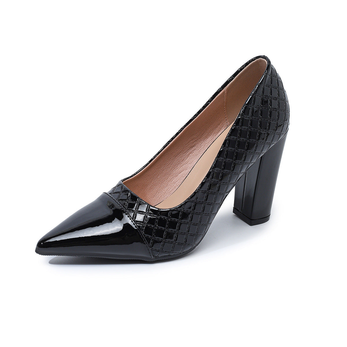 Damen elegante High Heels mit stilvollen zweifarbigen Akzenten R&B