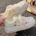 Damen Sneakers mit verspielten Applikationen und weichem Fußbett R&B